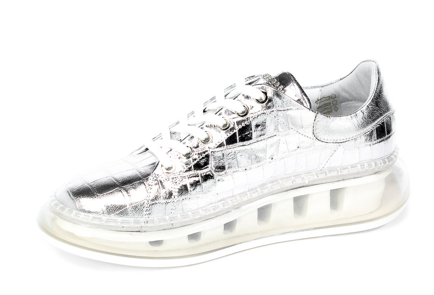 Sneakersy Chebello 2641-339-329 Srebrny