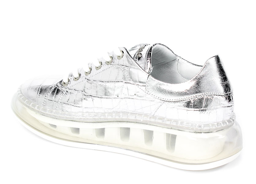 Sneakersy Chebello 2641-339-329 Srebrny