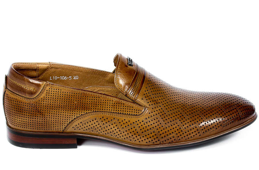 Półbuty Brooman John Doubare L10-106-5 Brown