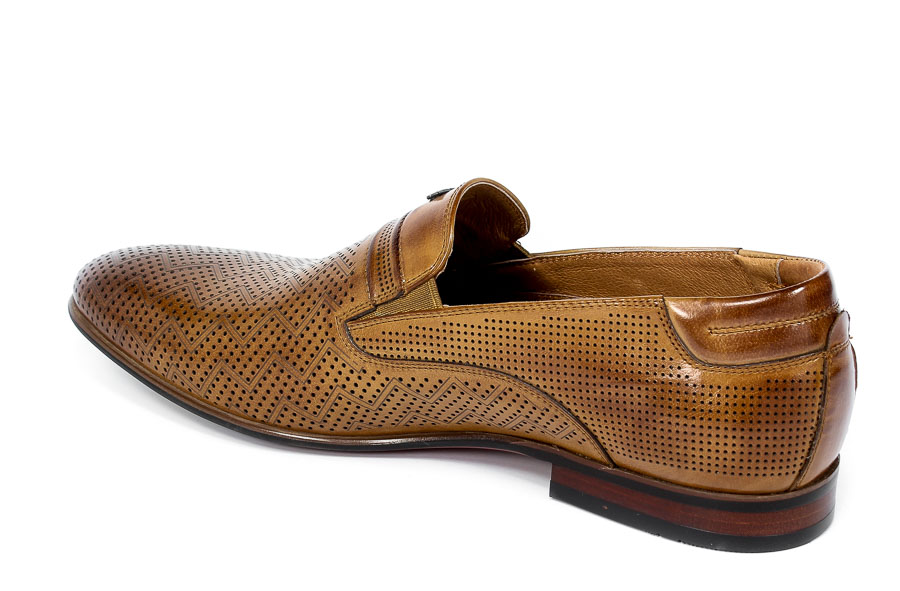 Półbuty Brooman John Doubare L10-106-5 Brown