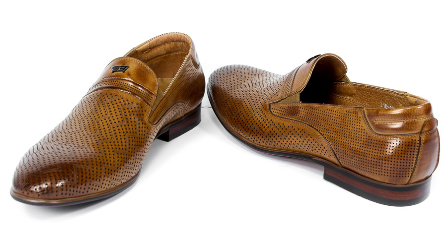 Półbuty Brooman John Doubare L10-106-5 Brown