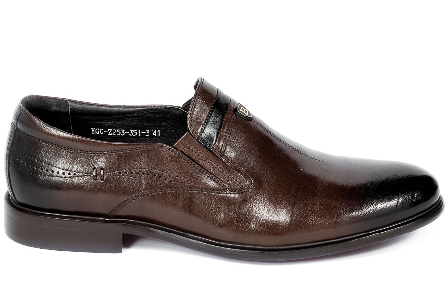 Półbuty Brooman John Doubare YGC-Z253-351-3 Brown