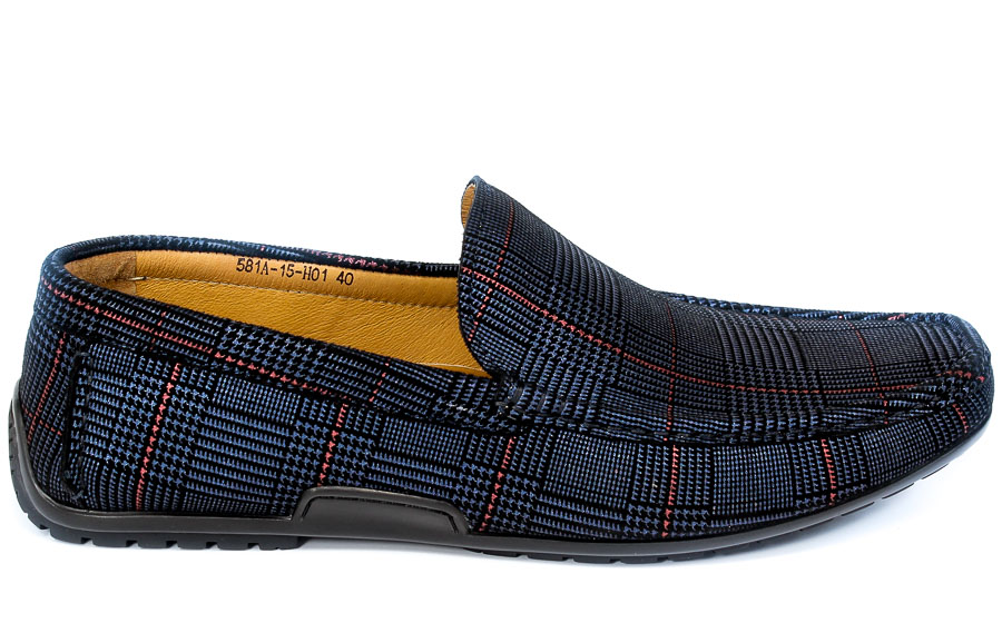 Mokasyny  Brooman John Doubare 581A-15-H01 Blue