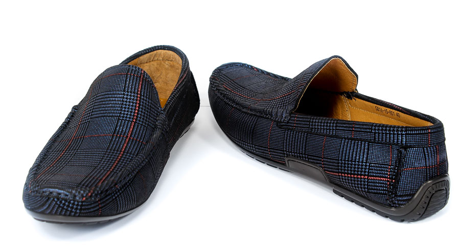 Mokasyny  Brooman John Doubare 581A-15-H01 Blue