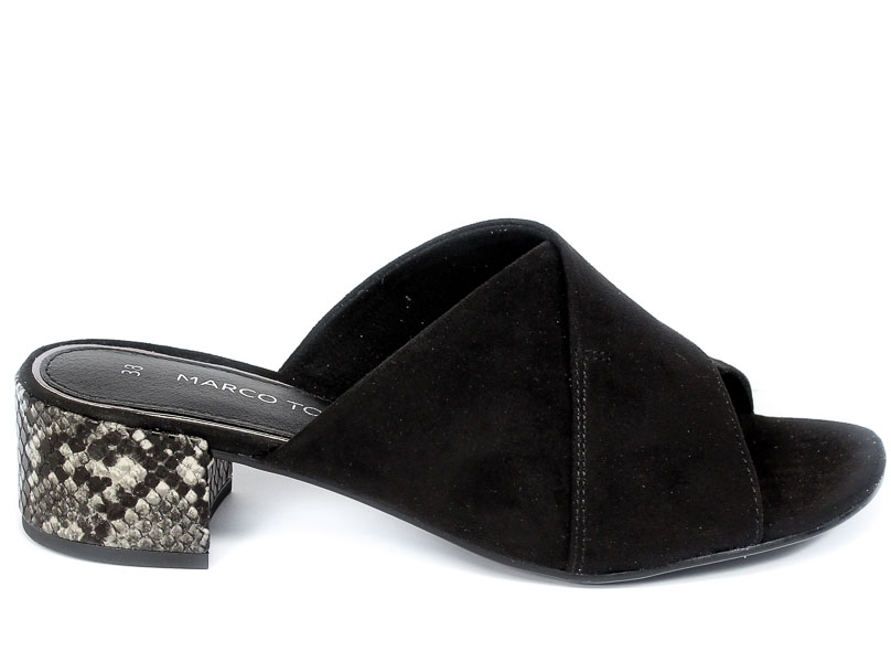 Klapki Marco Tozzi 2-27227-26 098 Black Comb