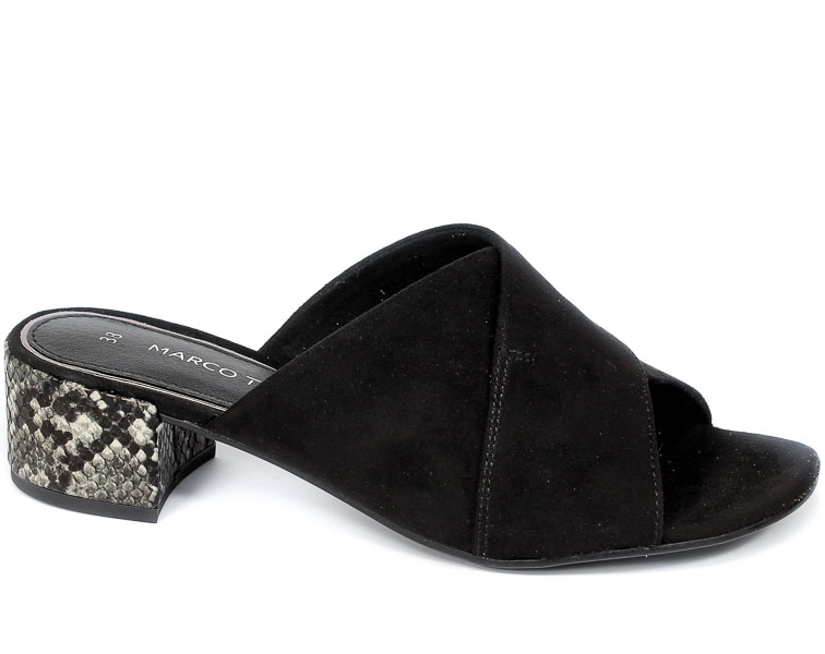 Klapki Marco Tozzi 2-27227-26 098 Black Comb