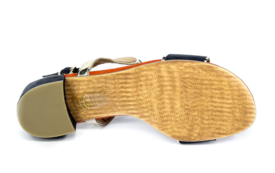 Sandały Marco Tozzi 2-28230-26 890 Navy Comb