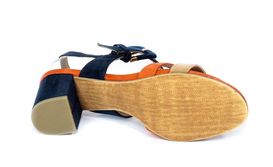 Sandały Marco Tozzi 2-28323-26 890 Navy Comb 