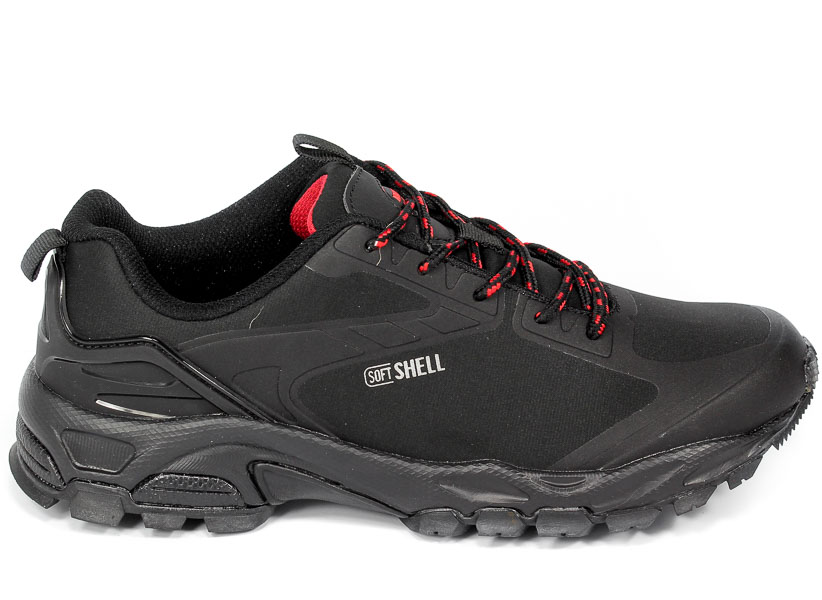 Półbuty American HL17-21 Black Red
