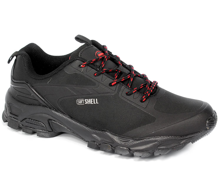 Półbuty American HL17-21 Black Red