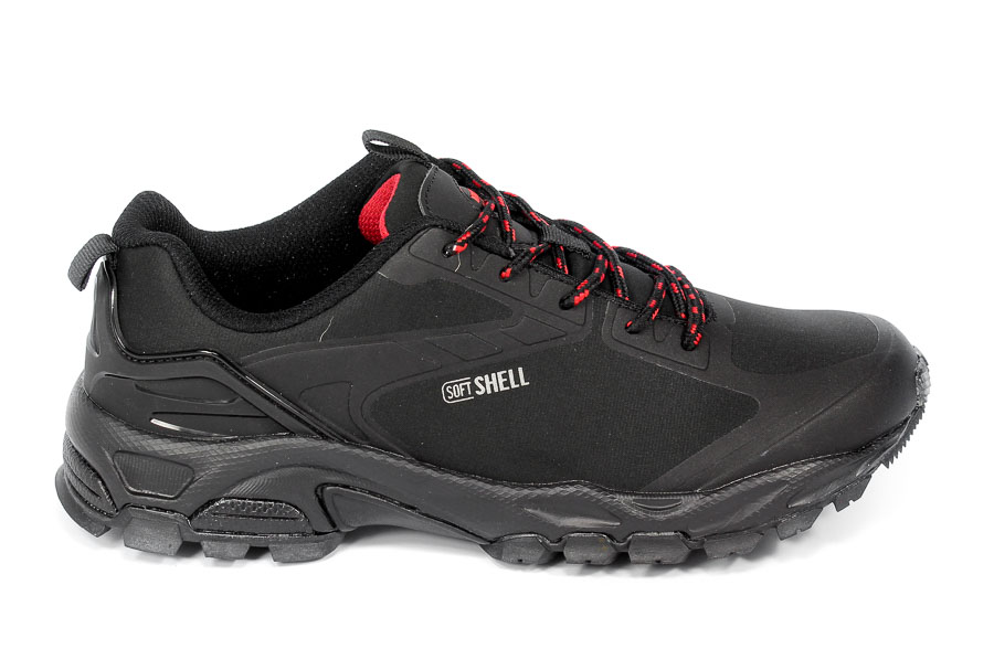 Półbuty American HL17-21 Black Red