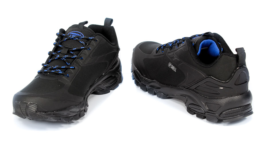 Półbuty American HL17-21 Black Blue Royal