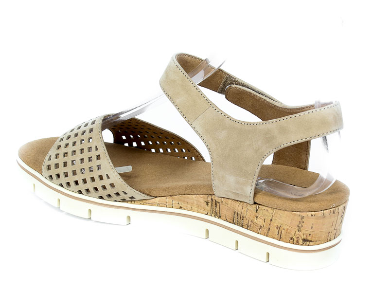 Sandały Caprice 9-28710-26 334 Taupe Nubac