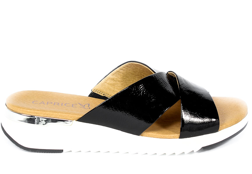 Klapki Caprice 9-27200-26 017 Black Nappa