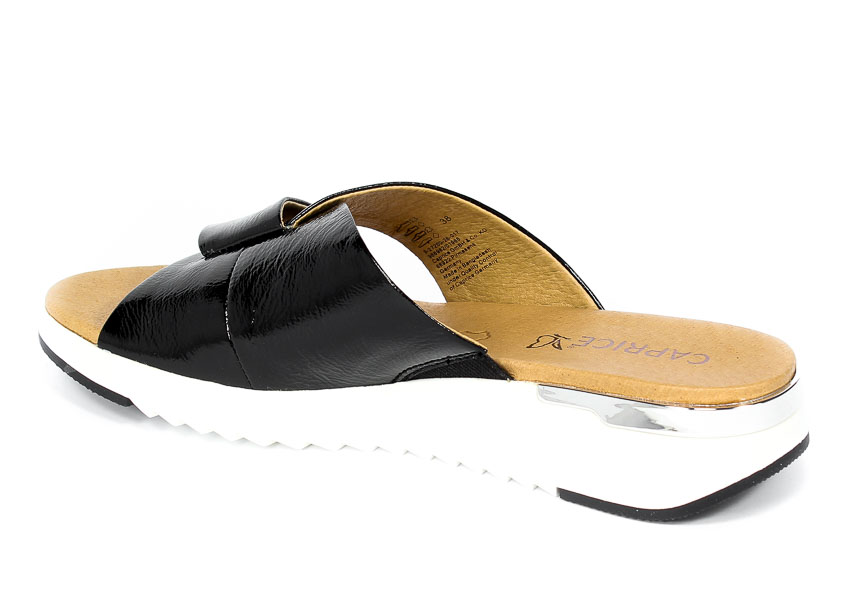 Klapki Caprice 9-27200-26 017 Black Nappa