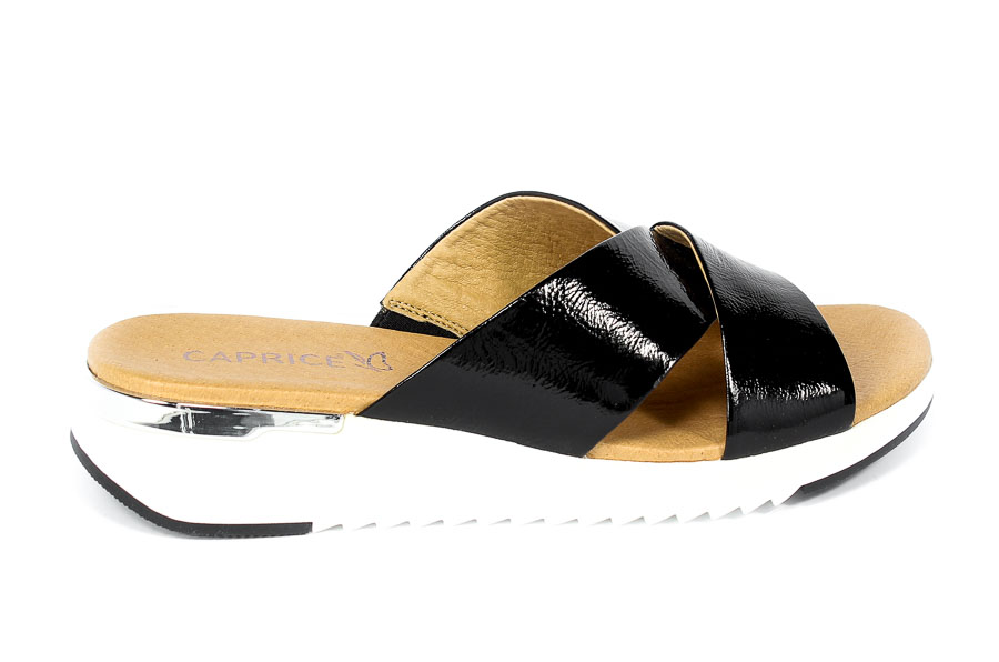 Klapki Caprice 9-27200-26 017 Black Nappa