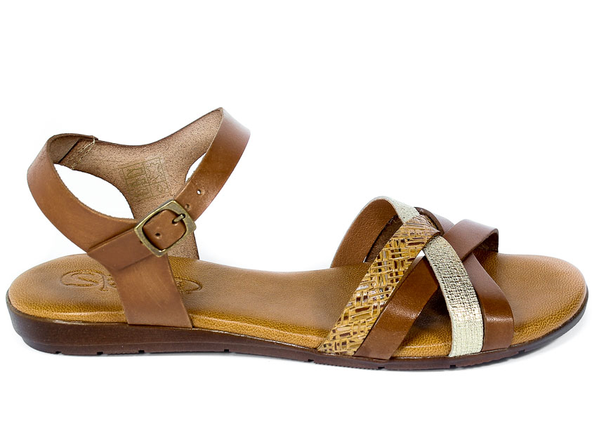 Sandały SPK Shoes 2133-F Vaq Dorian Rattan Mojave