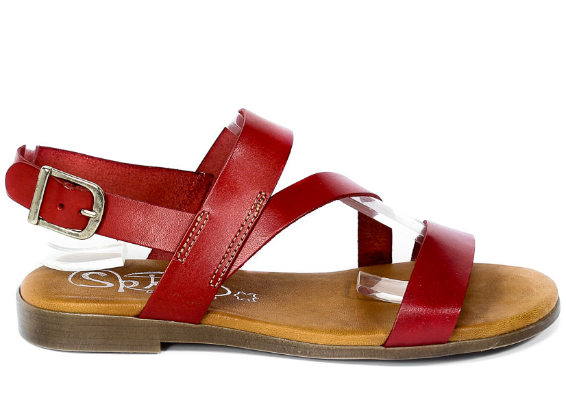Sandały SPK Shoes 2120 Vaq Rojo