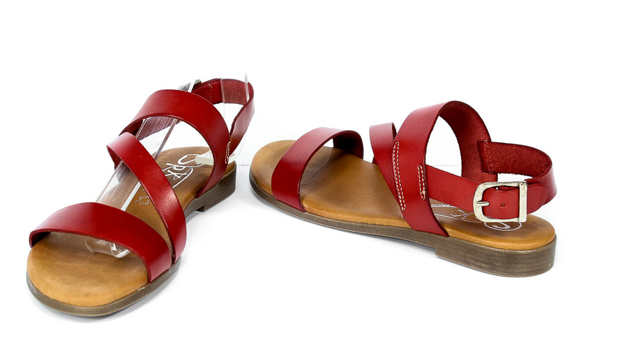Sandały SPK Shoes 2120 Vaq Rojo