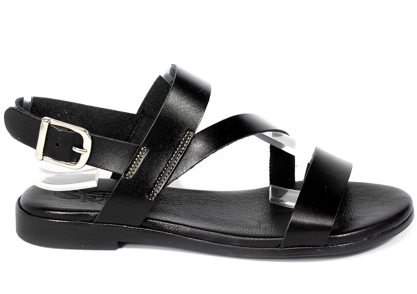 Sandały SPK Shoes 2120 Vaq Black Negro   