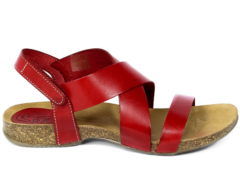Sandały SPK Shoes 103 Vaq Rojo 