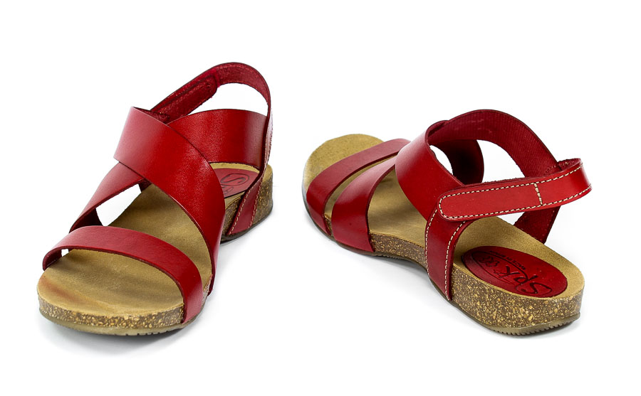 Sandały SPK Shoes 103 Vaq Rojo 
