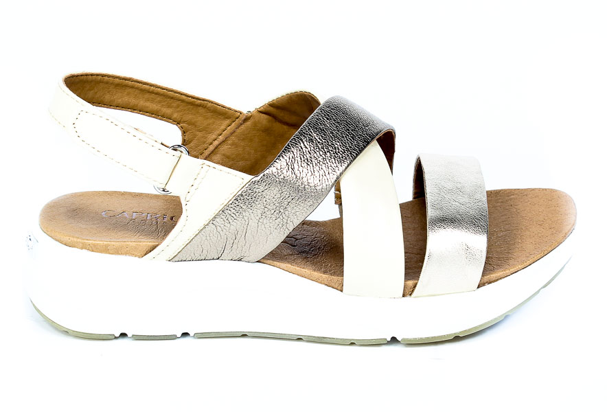 Sandały Caprice 9-28304-26 945 Platino Comb