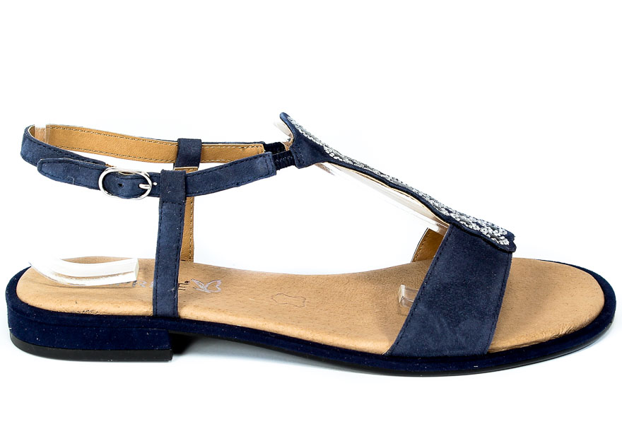 Sandały Caprice 9-28100-26 857 Ocean Suede