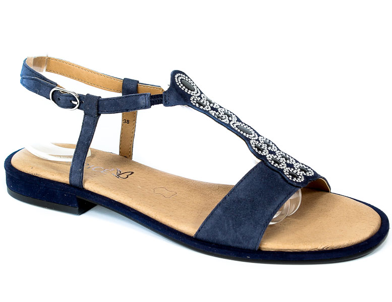 Sandały Caprice 9-28100-26 857 Ocean Suede