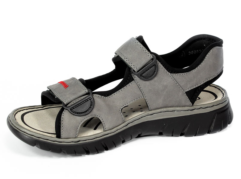 Sandały Rieker 26752-42 Grey