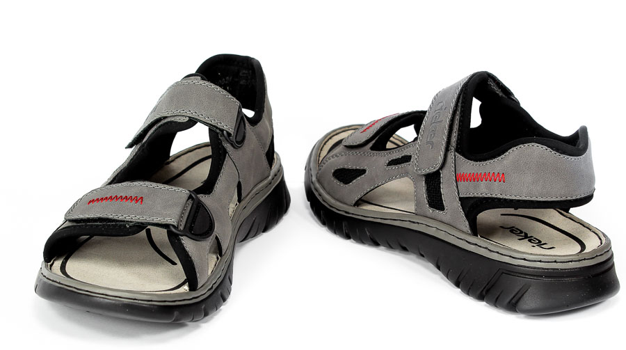 Sandały Rieker 26752-42 Grey