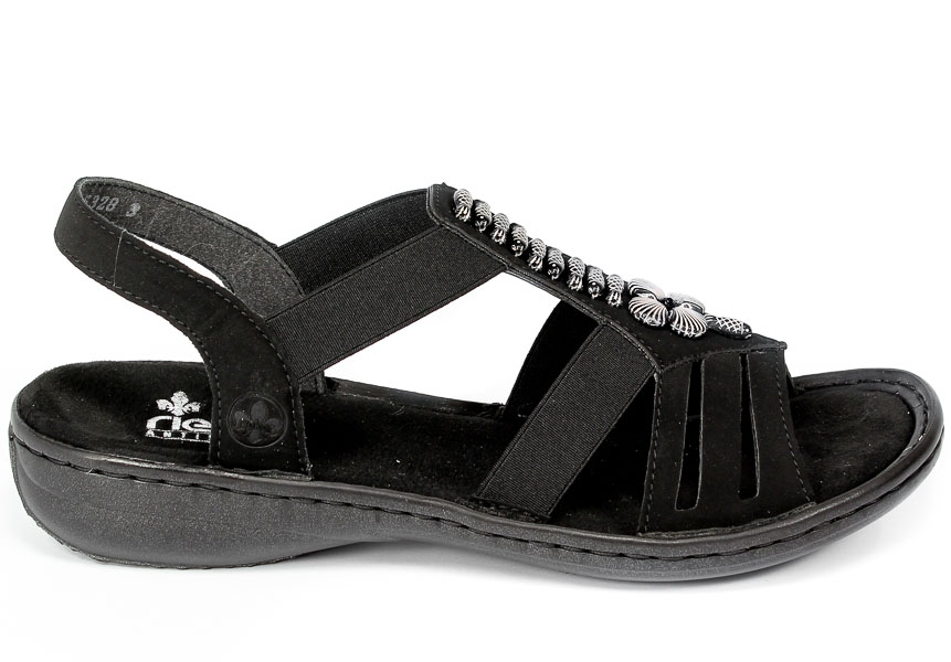 Sandały Rieker 60806-00 Black