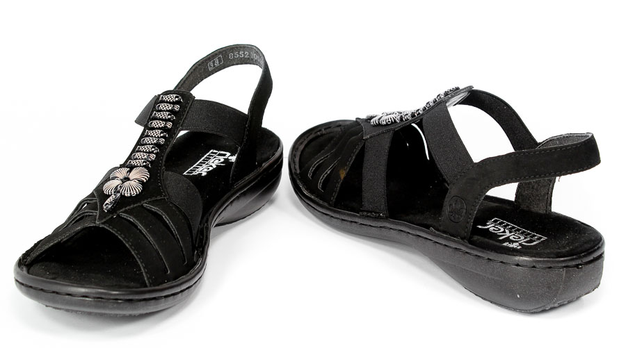 Sandały Rieker 60806-00 Black