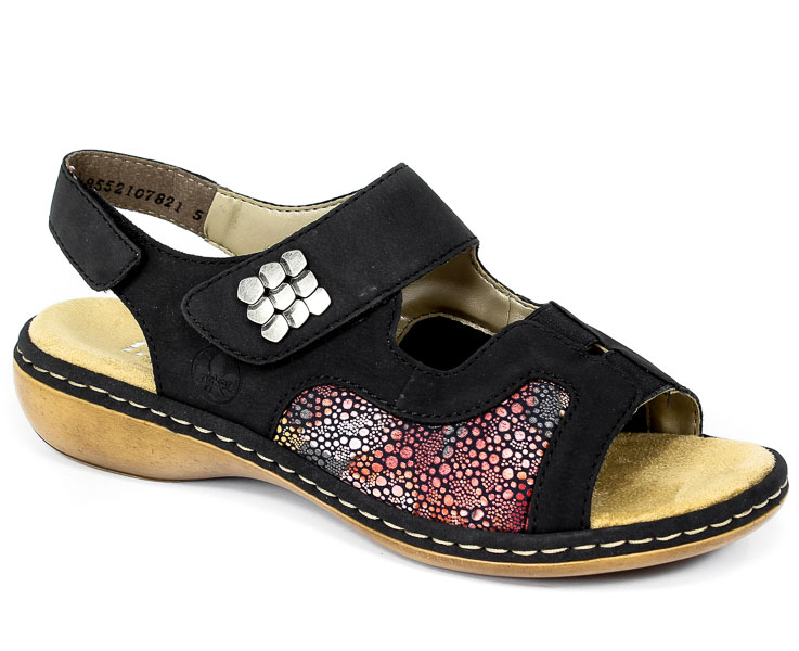 Sandały Rieker 65989-14 Blue