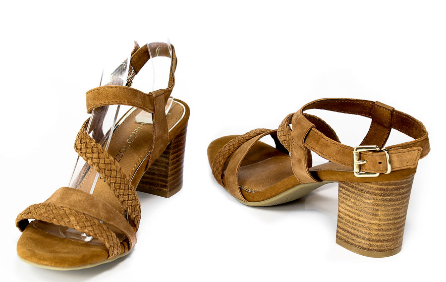 Sandały Marco Tozzi 2-28307-36 305 Cognac
