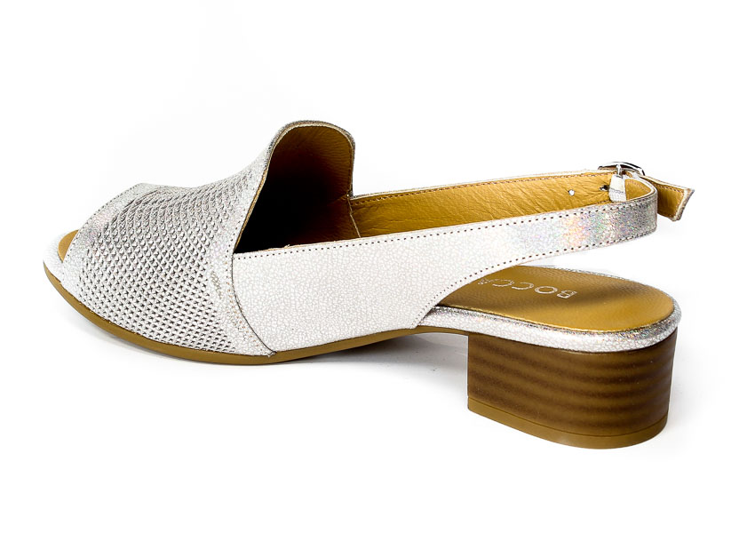 Sandały Boccato 0030-7203-617 919 Silver