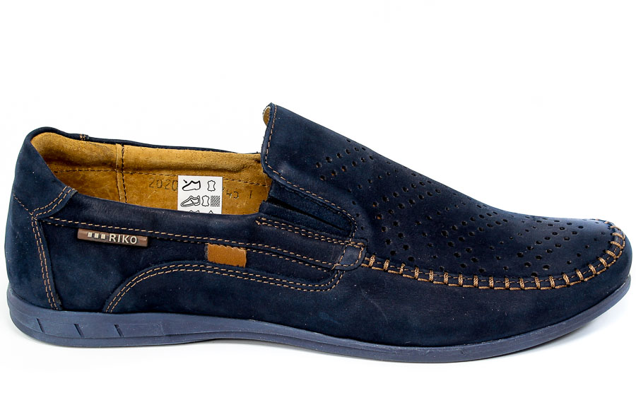 Mokasyny Riko 745D Juma Blue AX