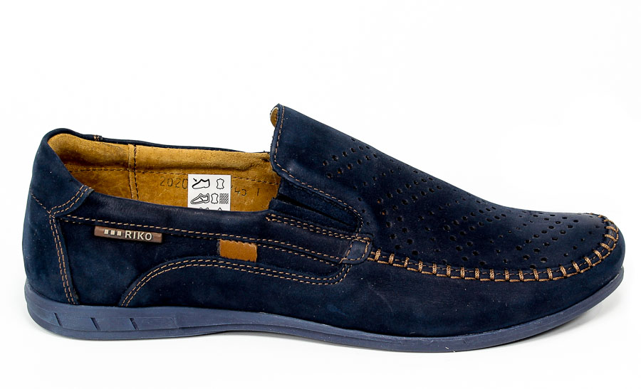 Mokasyny Riko 745D Juma Blue AX