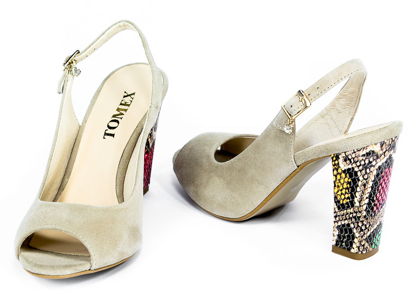 Sandały Tomex 1592 Beż C