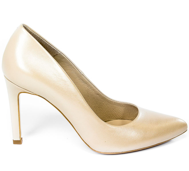 Szpilki Bravo Moda 1373 Perła Krem