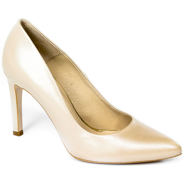Szpilki Bravo Moda 1373 Perła Krem