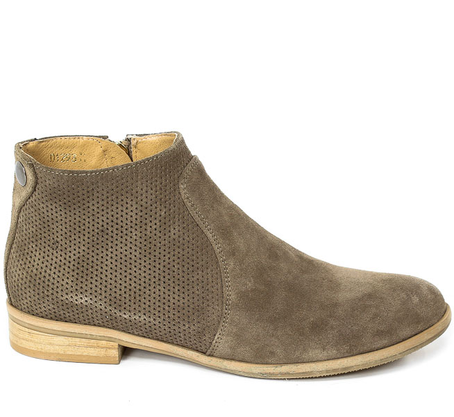 Trzewiki Cortesini Z01293 Capuccino Welur