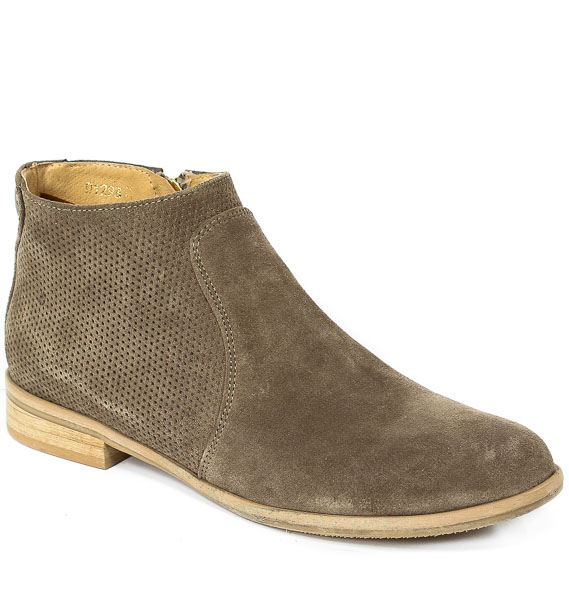 Trzewiki Cortesini Z01293 Capuccino Welur