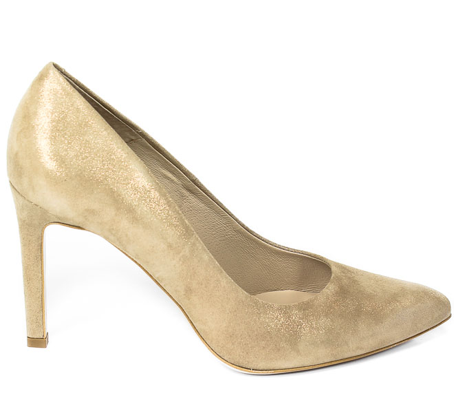 Szpilki Bravo Moda 1373 Lamina Złoto