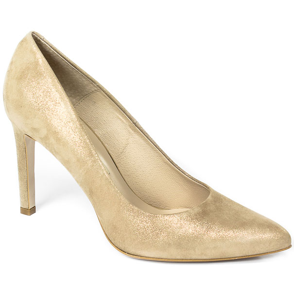 Szpilki Bravo Moda 1373 Lamina Złoto