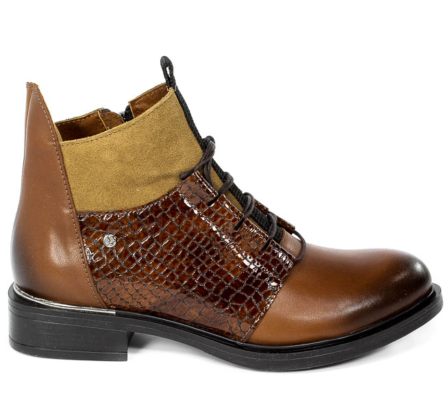 Trzewiki Lemar 60343 M.Brąz Matrix W