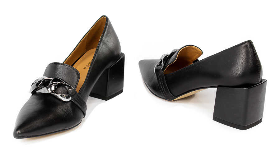 Półbuty Ulmani 19527 S61 Czarne