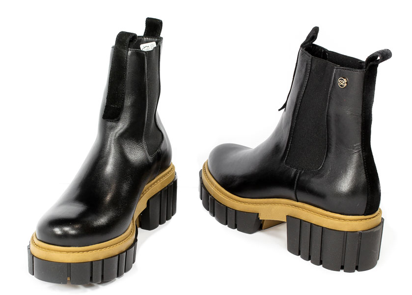 Trzewiki Lewski 2590 CP1+128 Czarne