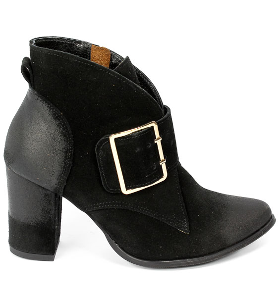 Botki Exquisite 1265 Czarny Wel
