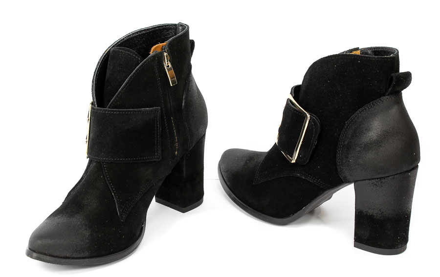 Botki Exquisite 1265 Czarny Wel